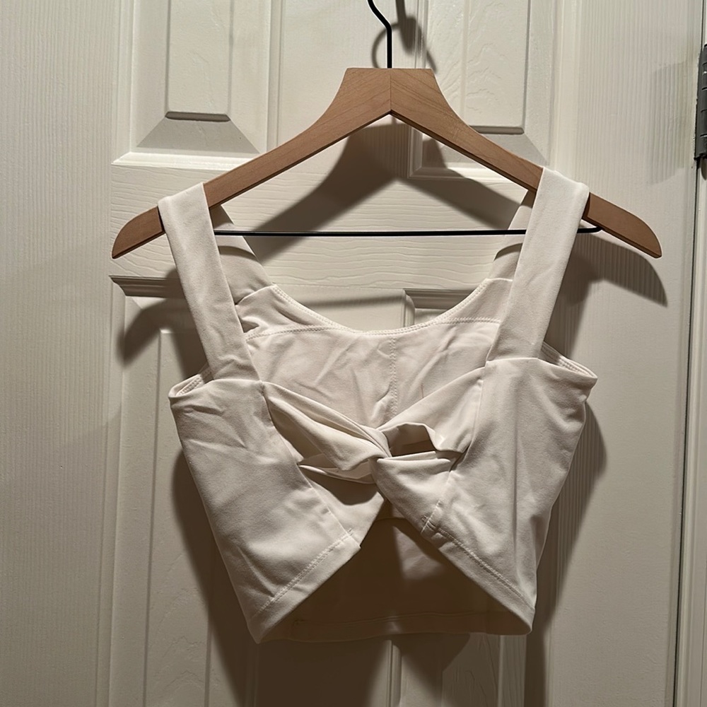 Halara Crop top with built in bra